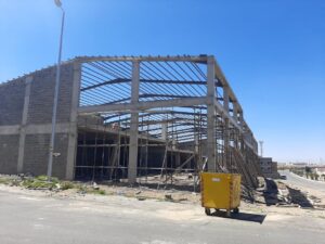 بناء مستودعات هناجر في مكة