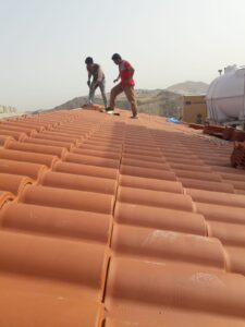 قرميد أحمر