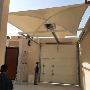 مظلات بدون اعمدة